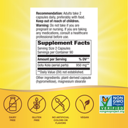Gotu Kola Herb — Supplement Facts