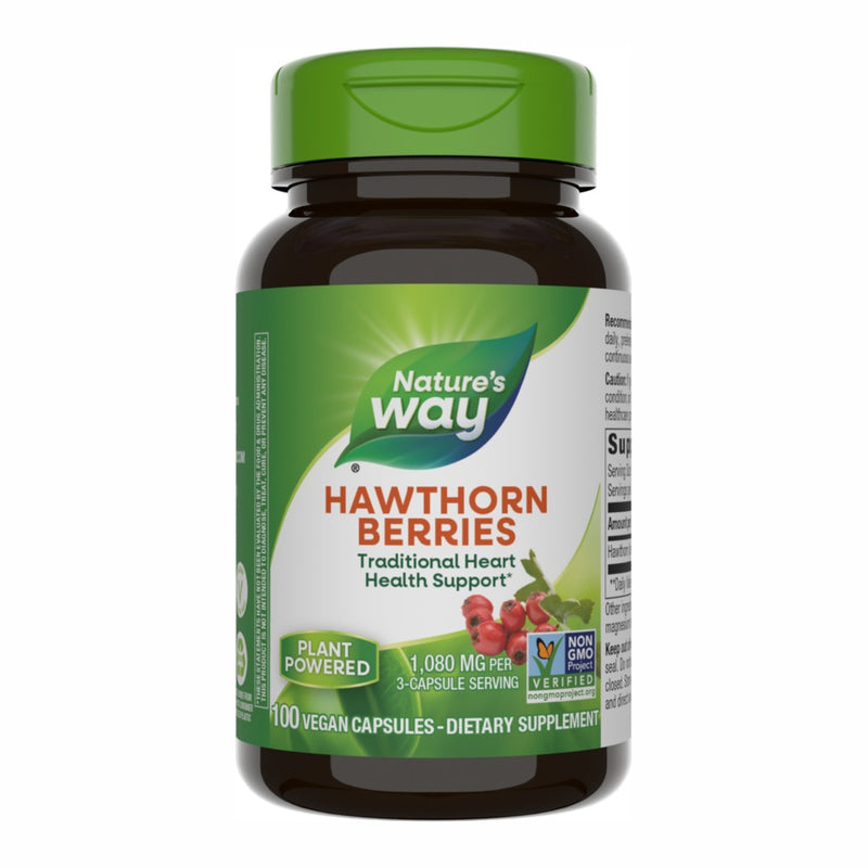 Hawthorn Berries (100 Capsules)