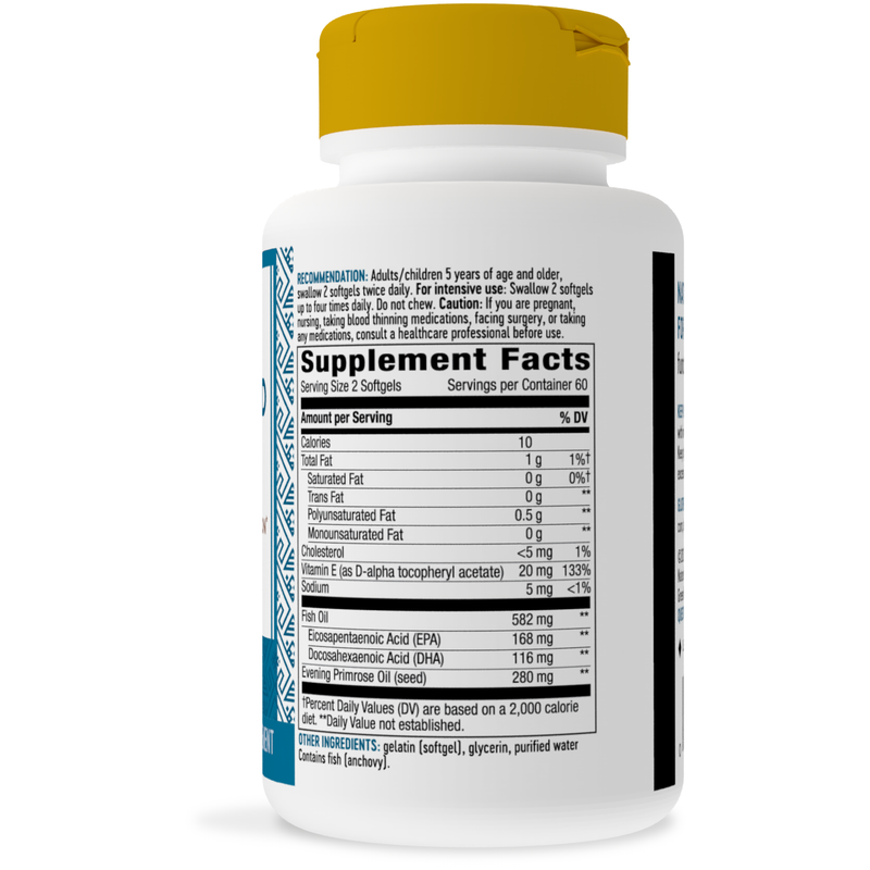 EFA Blend for Children (120 Softgels) — Supplement Facts