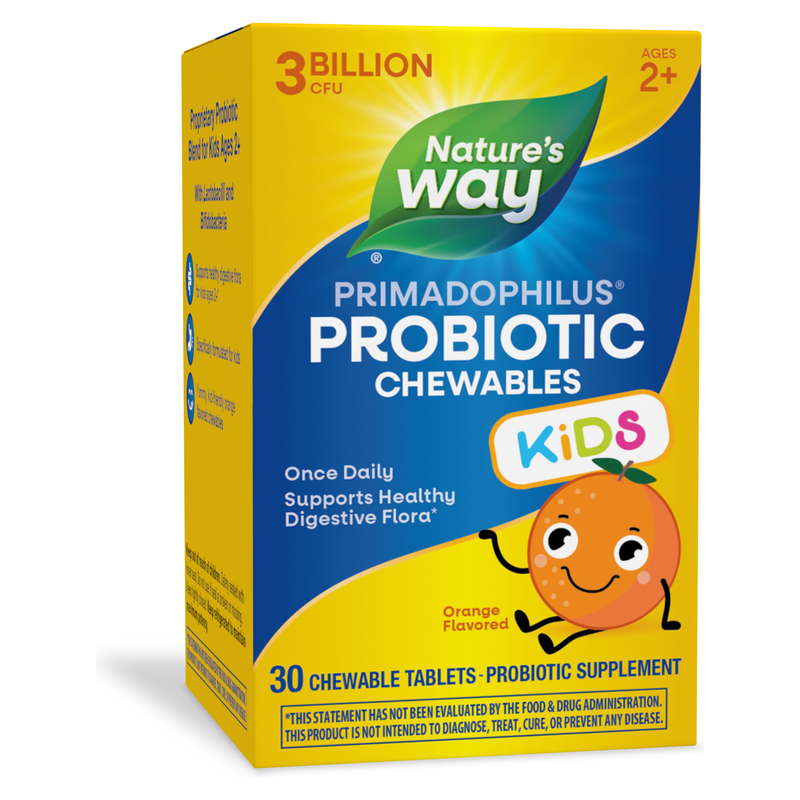 Primadophilus Kids (orange flavor) (30 Tablets) — Nature's Way