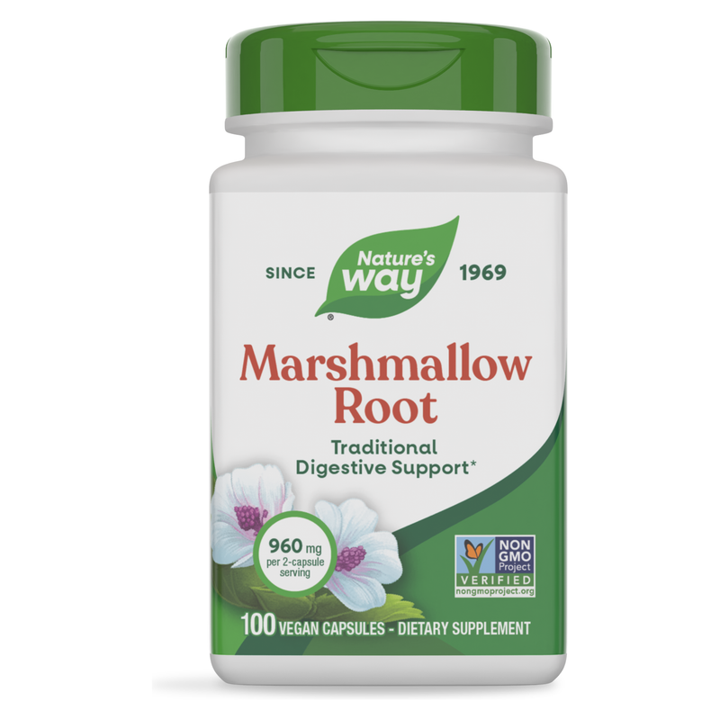Marshmallow Root (100 Capsules) — Nature's Way