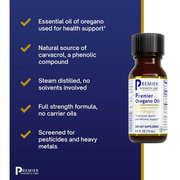 Oregano Oil (0.5 fl oz/bottle) Liquid