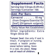 Oregano Oil (0.5 fl oz/bottle) Liquid