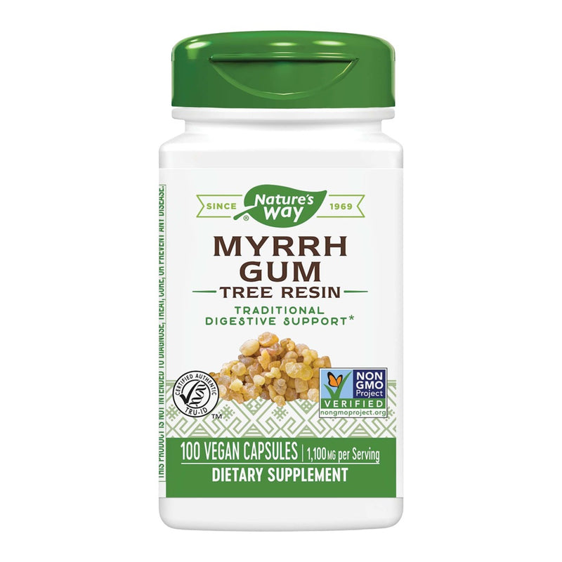 Myrrh Gum Tree Resin (100 Capsules)