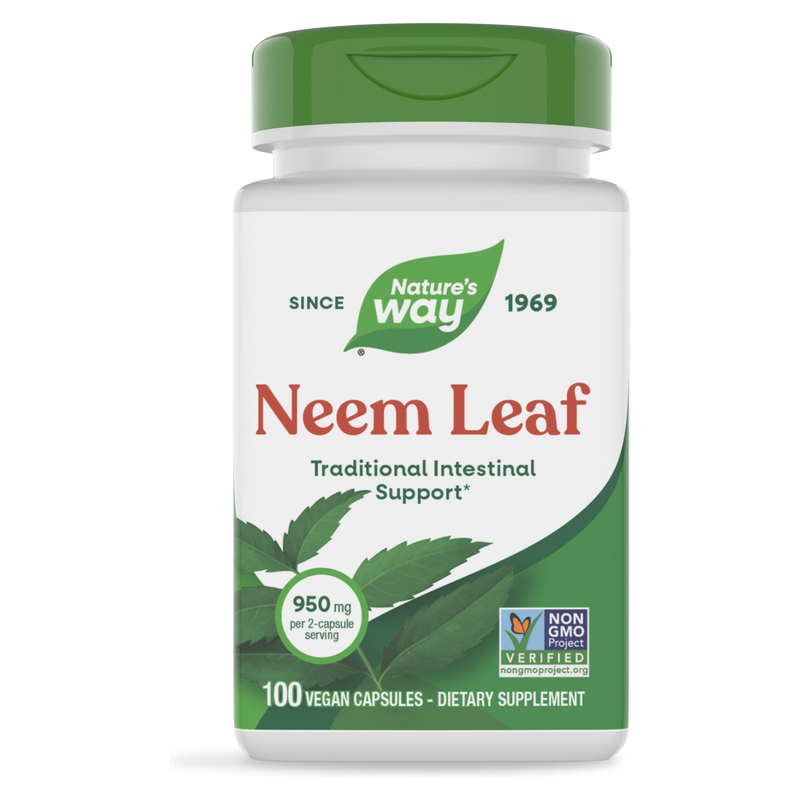 Neem Leaf (100 Capsules) — Nature's Way