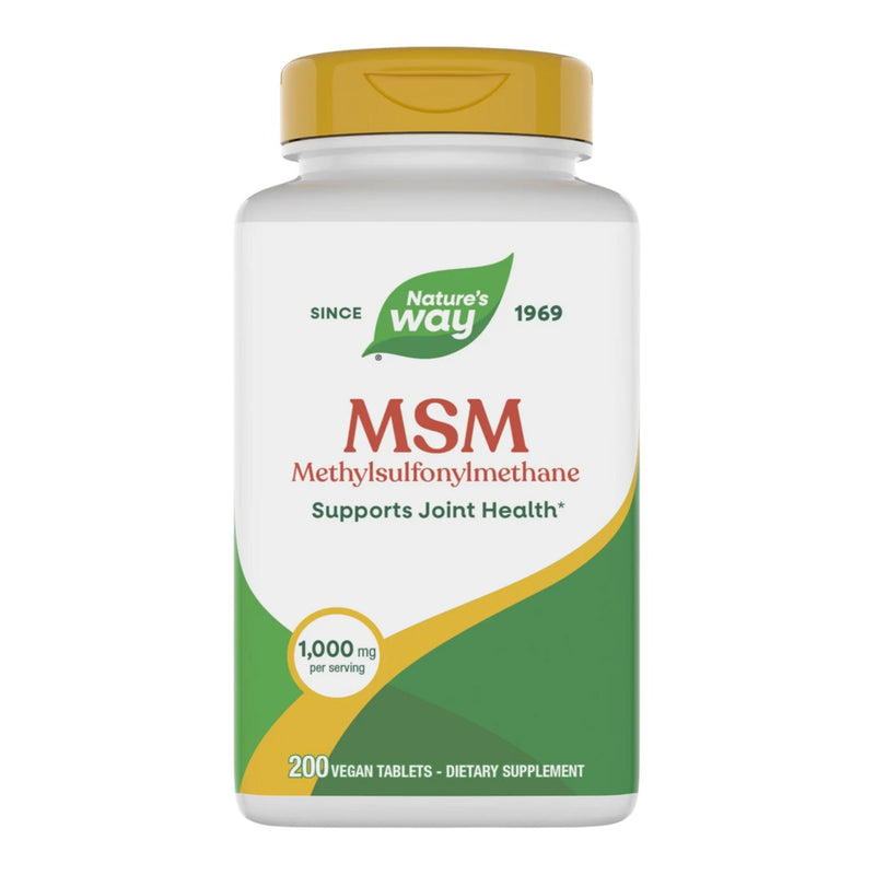 MSM 1000mg (200 Tablets)