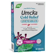 Umcka® ColdCare Cherry Flavor Chewable (20 Chewables) — Nature's Way