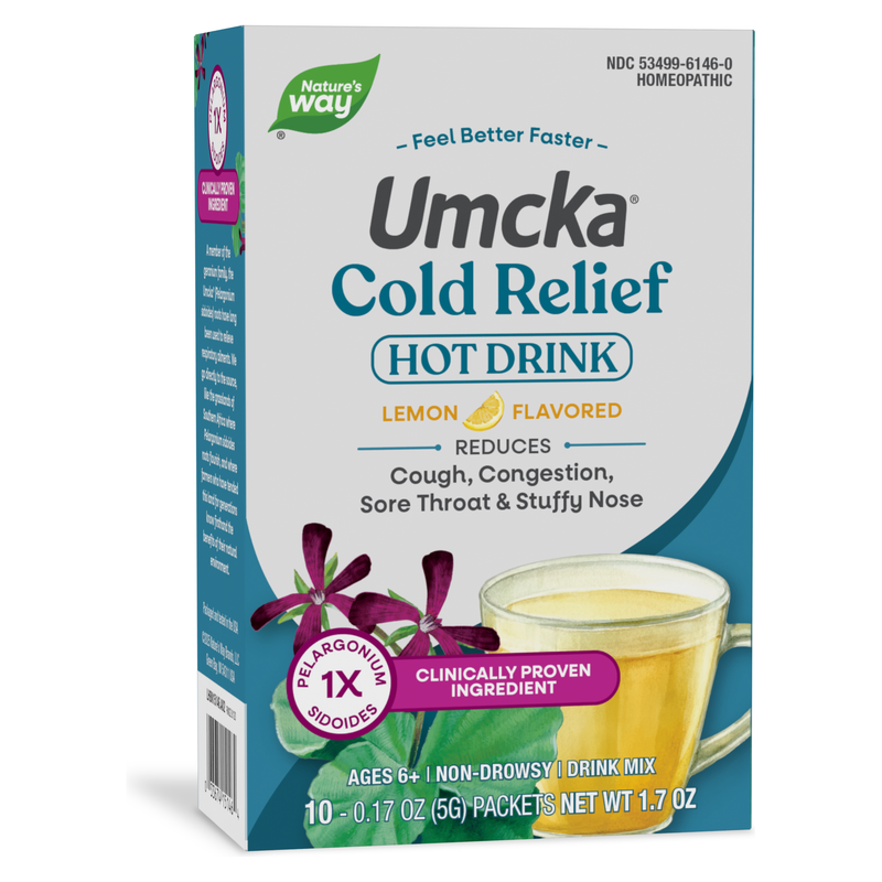 Umcka® ColdCare Lemon Hot Drink (10 Packets) — Nature's Way