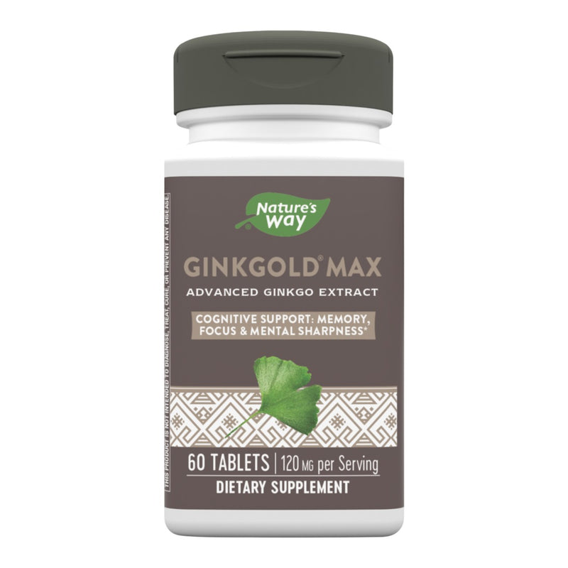 Ginkgold Max 120mg (60 Tablets)