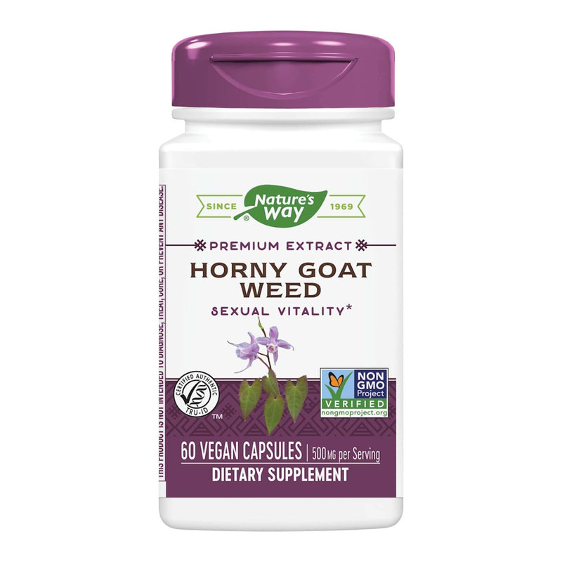 Horny Goat Weed Standardized (60 Capsules)