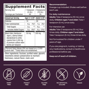 Original Sambucus (240 ml) — Supplement Facts