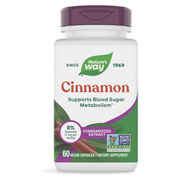 Cinnamon Standardized (60 Capsules) — Nature's Way