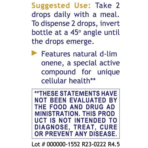 Limonene (0.5 fl oz/bottle) Liquid