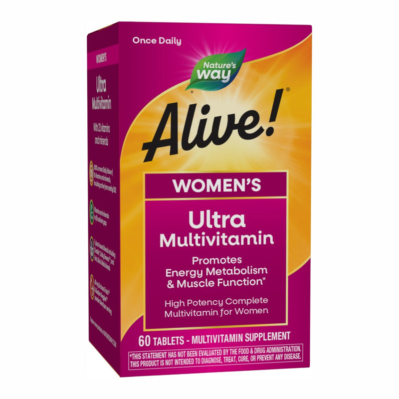 Alive! Once Daily Womens Multi (Ultra Potency) (60 Tablets)