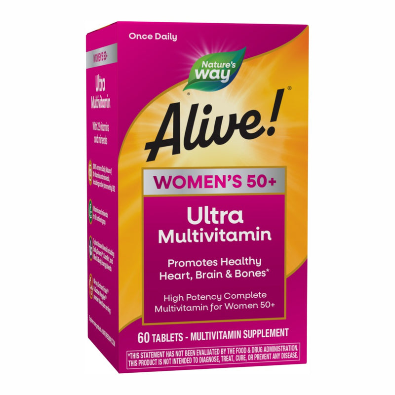 Alive! Once Daily Womens 50+ Multi (Ultra Potency) (60 Tablets)