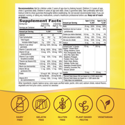 Alive! Childrens Multi Gummies (90 Gummies) — Supplement Facts