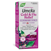 Umcka® Elderberry Cold + Flu Syrup 4oz (120 ml) — Nature's Way