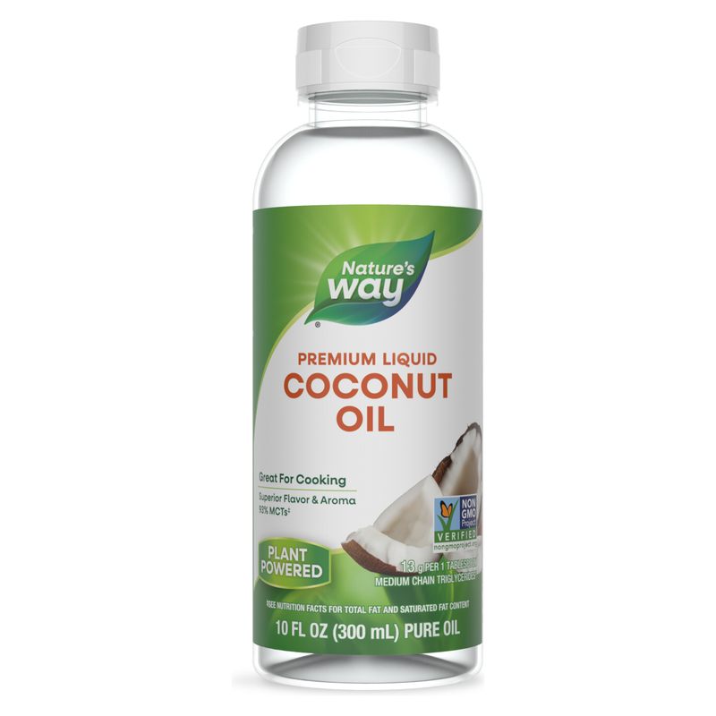 Coconut Oil 10 fl oz (300 ml) — Nature's Way