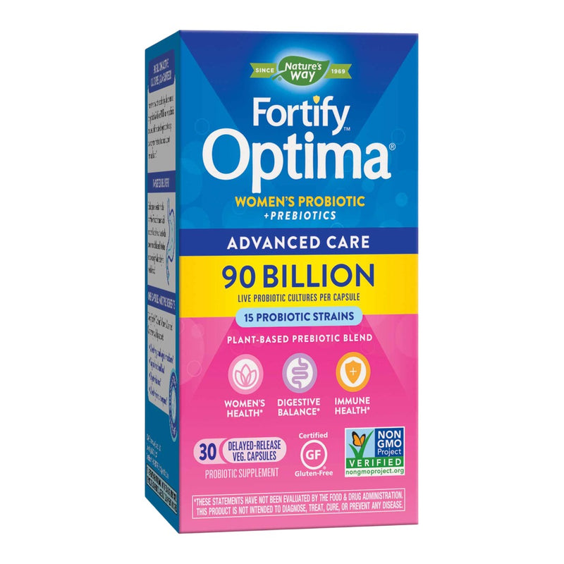 Fortify™ Optima® Women’s 90 Billion Probiotic + Prebiotic (30 Capsules)