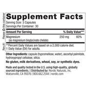 Magnesium Glycinate (90 Capsules)