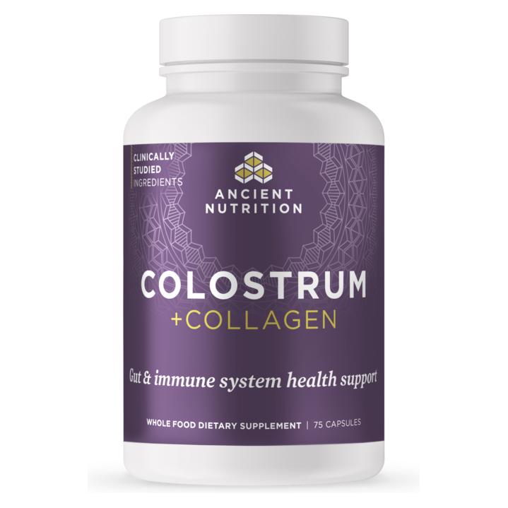 Colostrum + Collagen Capsules, Gut & Immune System Health (75 Capsules)