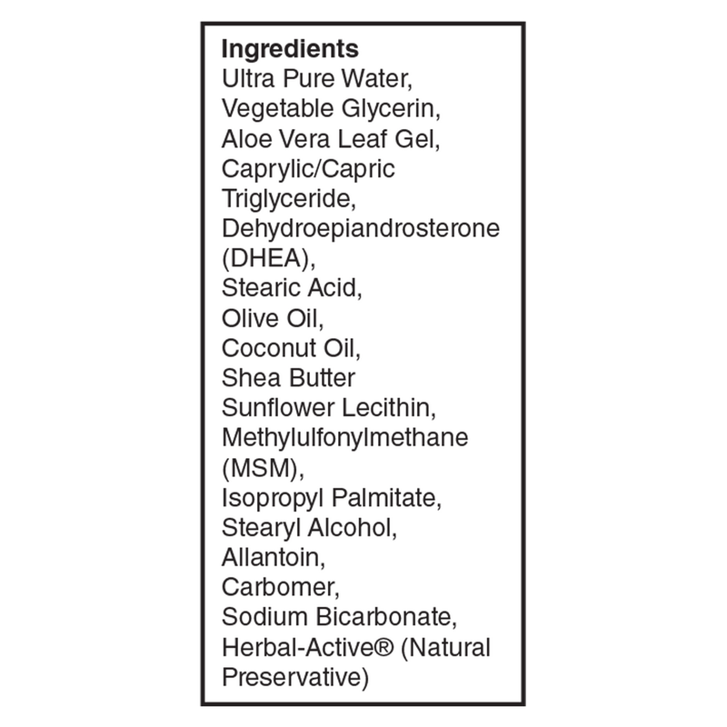 DHEA 20 mg Cream (3 oz)