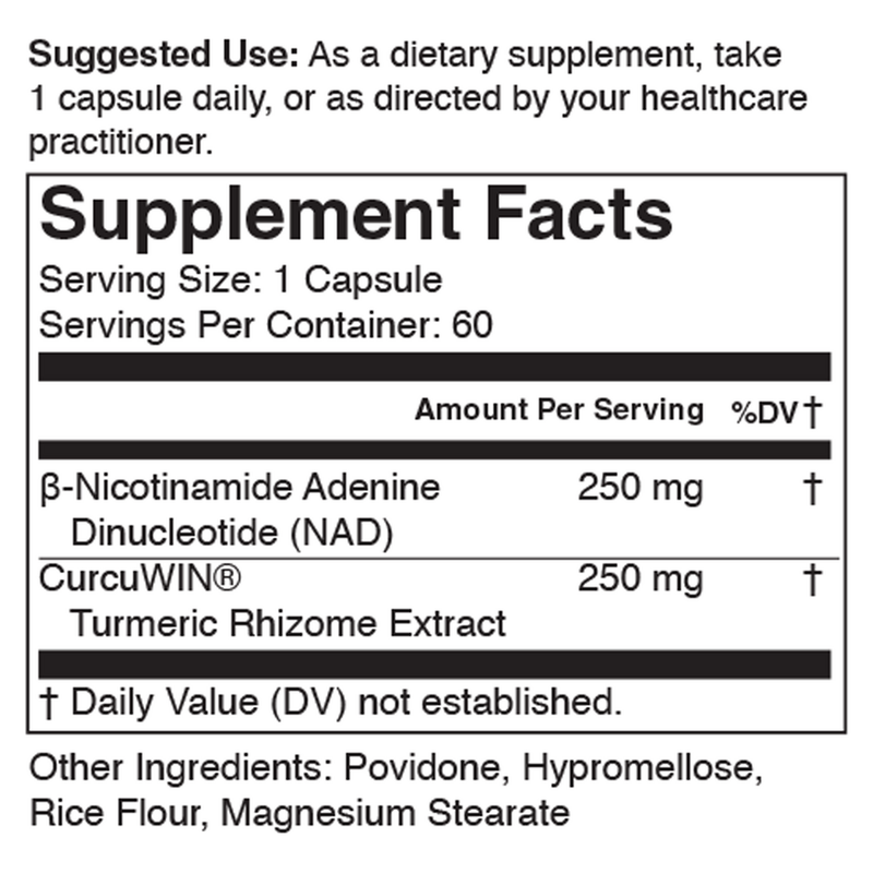 NAD+ (60 Capsules)