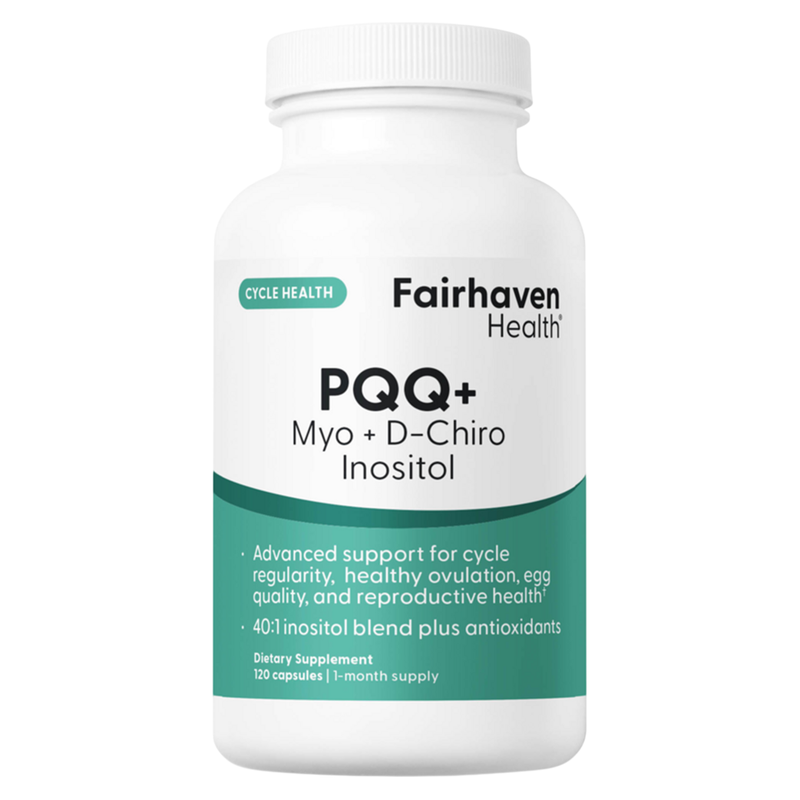 PQQ + Myo + D-Chiro Inositol 40:1 Ratio (120 Capsules)