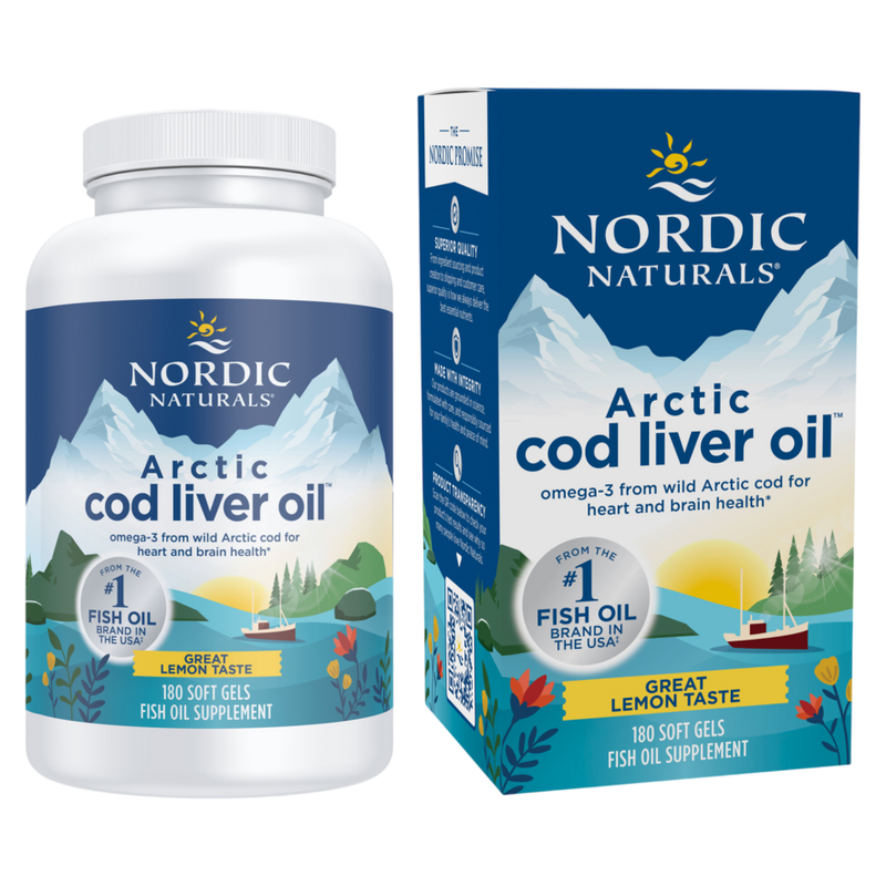 Arctic Cod Liver Oil, Lemon
