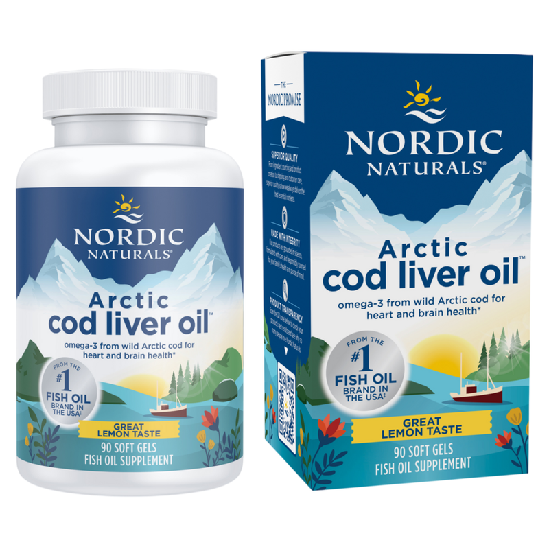 Arctic Cod Liver Oil, Lemon
