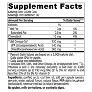 Arctic Cod Liver Oil, Lemon