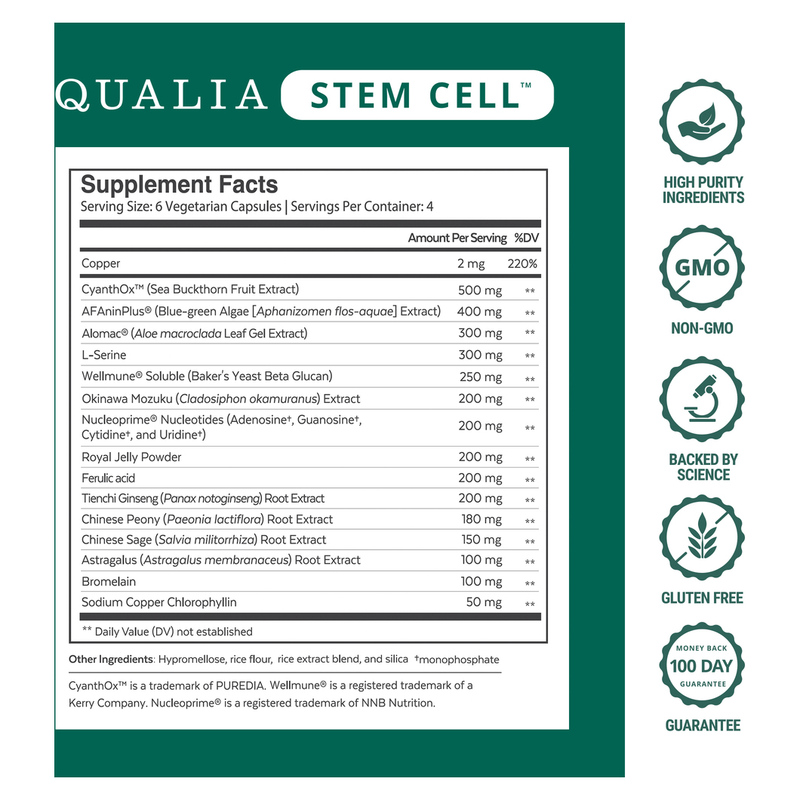 Qualia Stem Cell (24 Capsules)