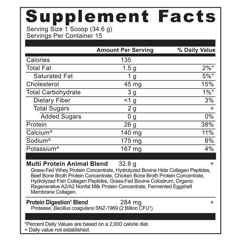 Multi Protein Vanilla Animal-Based, Vanilla (519 g)