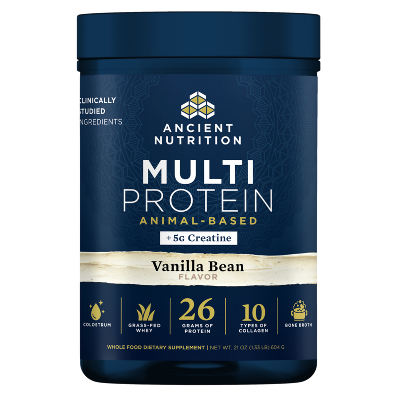 Multi Protein + Creatine, Vanilla Bean (604 g)