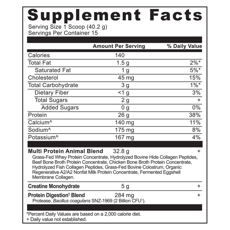 Multi Protein + Creatine, Vanilla Bean (604 g)