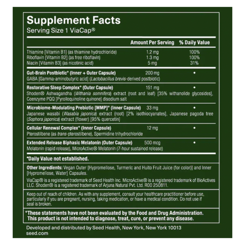 PM-02™ Sleep + Restore (30 Capsules)