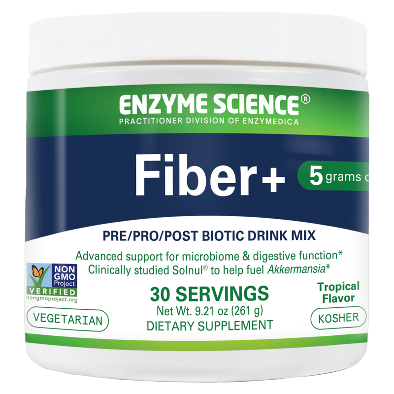 Fiber+ Pre/Pro/Post Biotic Drink Mix, Tropical Flavor (261 g)