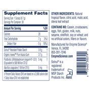 Fiber+ Pre/Pro/Post Biotic Drink Mix, Tropical Flavor (261 g)