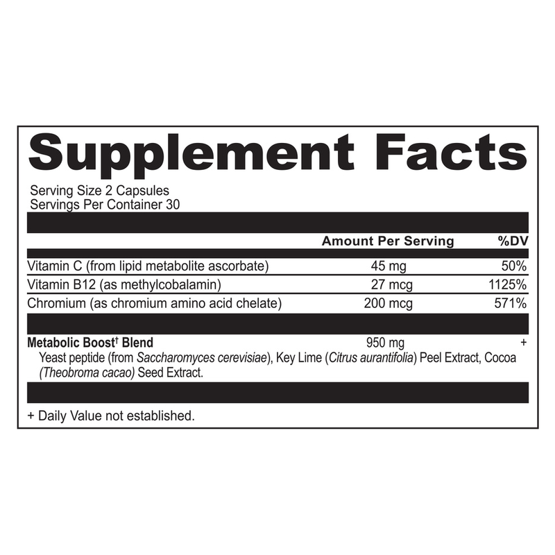 Active Peptides Metabolic Booster (60 Capsules)