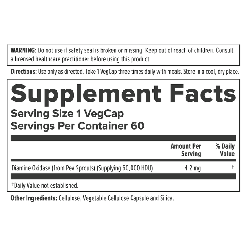 DAO Enzyme (60 Capsules)
