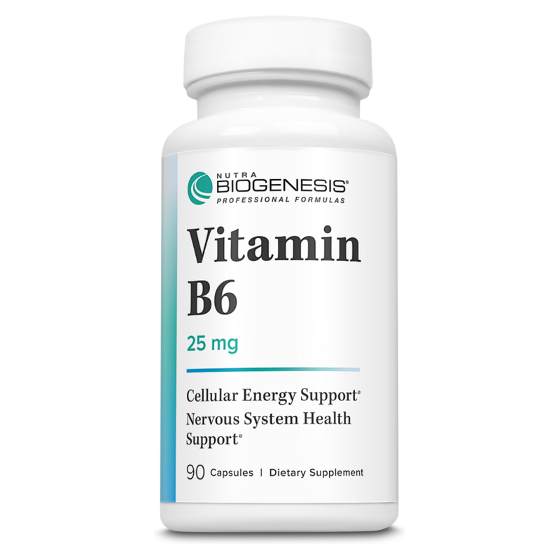 Vitamin B6 - 25mg (90 Capsules)