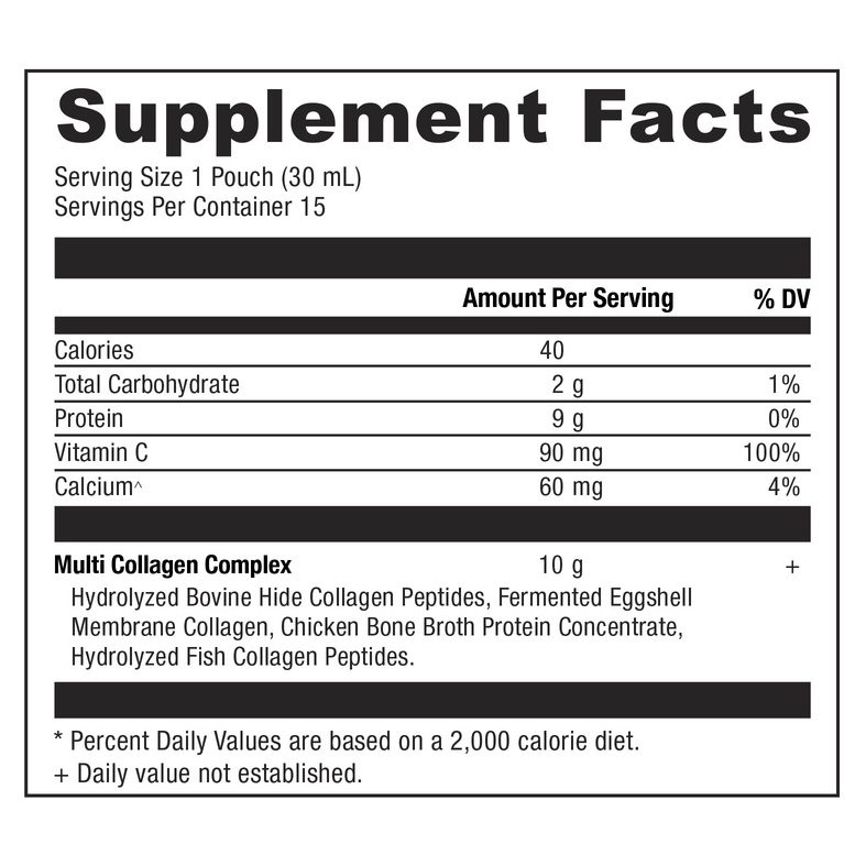 Multi Collagen Protein Gel Packs, Tropical (15 Count)