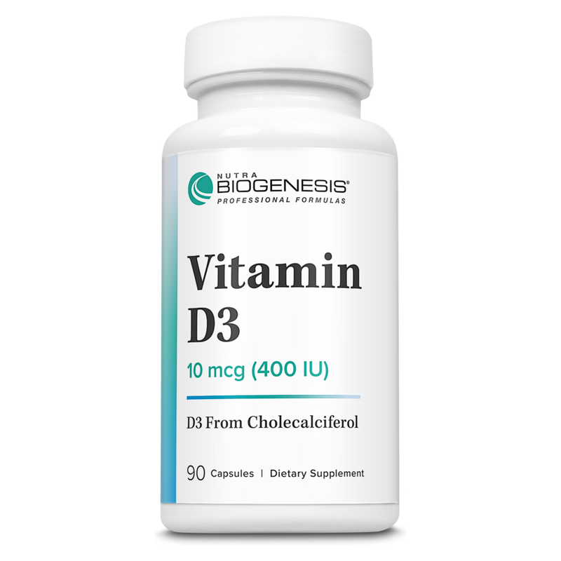 Vitamin D3 - 10 mcg (90 Capsules)