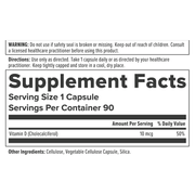 Vitamin D3 - 10 mcg (90 Capsules)