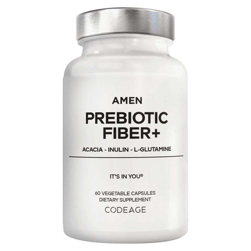 Amen Prebiotic Fiber+ (60 Capsules)
