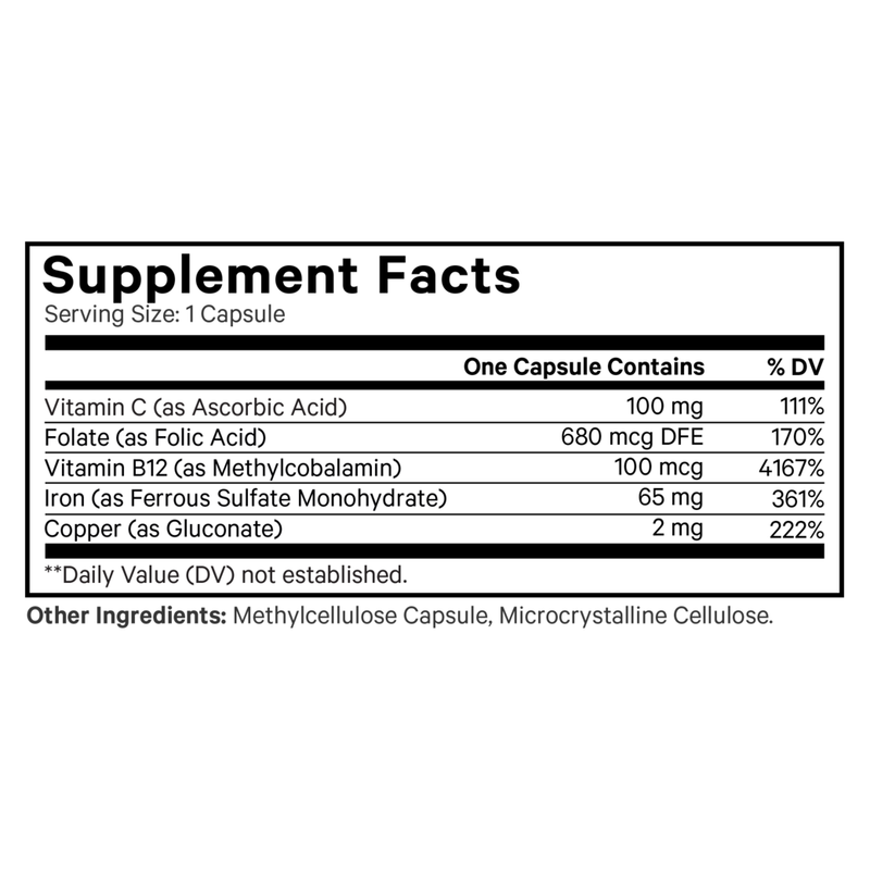 Amen Iron Ultra (60 Capsules)