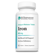 Iron 65mg (Iron Sulfate) Delayed-Release Tablets (90 Capsules)