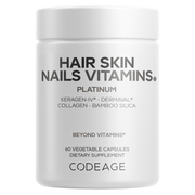 Hair Skin Nails Vitamins Platinum (60 Capsules)