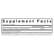 Liposomal Acetyl L-Carnitine+ (90 Capsules)