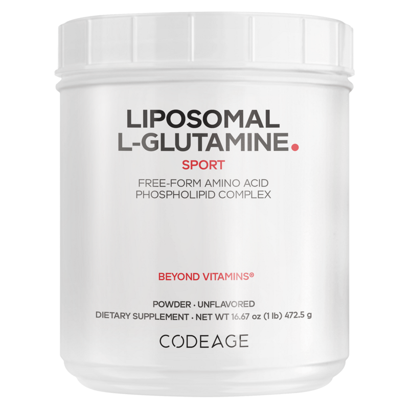 Liposomal L-Glutamine Powder, Unflavored (1 Pound)